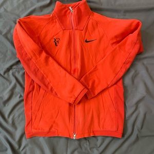 Mens Small Nike x Roger Federer tennis jacket small marks